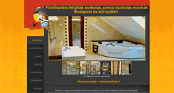 Desktop Screenshot of burkolasweb.hu